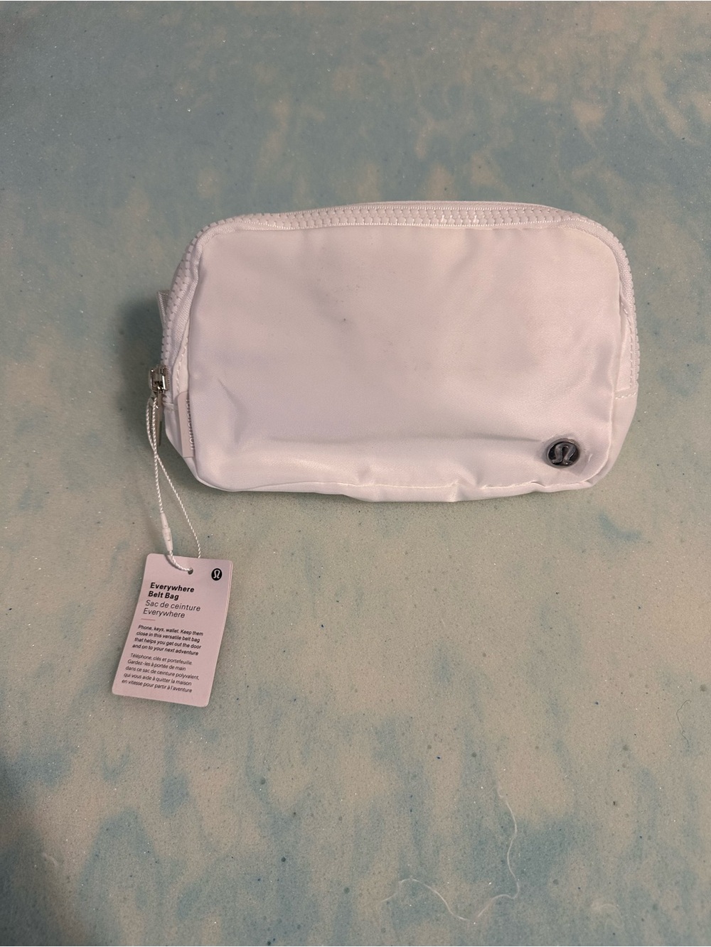 Everyday White Belt Bag - Compact Women’s Pouch